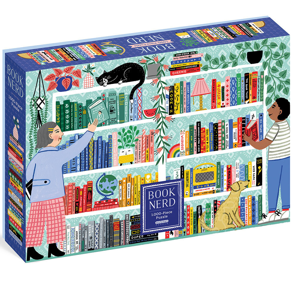 Workman Book Nerd Puzzle 1000pcs Puzzles Canada