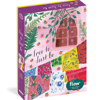 Workman Publishing FINAL SALE Workman Free To Just Be Puzzle 1000pcs