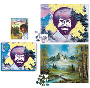 RP Studio FINAL SALE RP Studio Bob Ross 2-in-1 Double-Sided Puzzle 500pcs