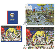 RP Studio FINAL SALE RP Studio Bob Ross Seek-and-Find Puzzle: 2-in-1 Double-Sided Puzzle 1000pcs