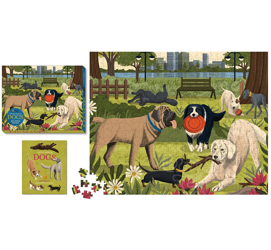 FINAL SALE RP Studio For the Love of Dogs  Puzzle 500pcs