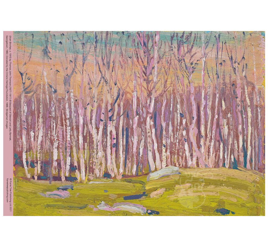 Flame Tree Tom Thomson: Silver Birches Puzzle 500pcs