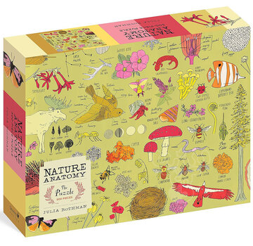 Storey Puzzle FINAL SALE Storey Nature Anatomy Puzzle 500pcs