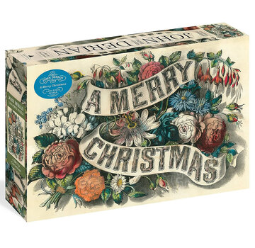 Artisan Puzzle Artisan John Derian Paper Goods: Merry Christmas Puzzle 1000pcs