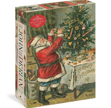 Artisan Puzzle Artisan John Derian Paper Goods: Santa Trims The Tree Puzzle 1000pcs