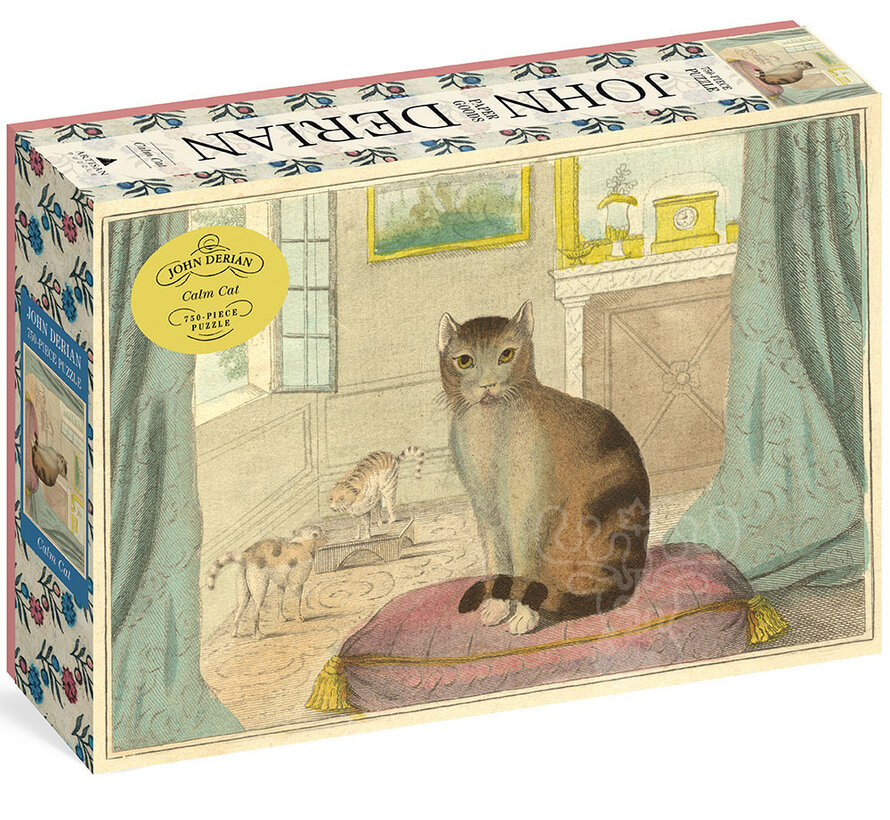 Artisan John Derian Paper Goods: Calm Cat Puzzle 750pcs
