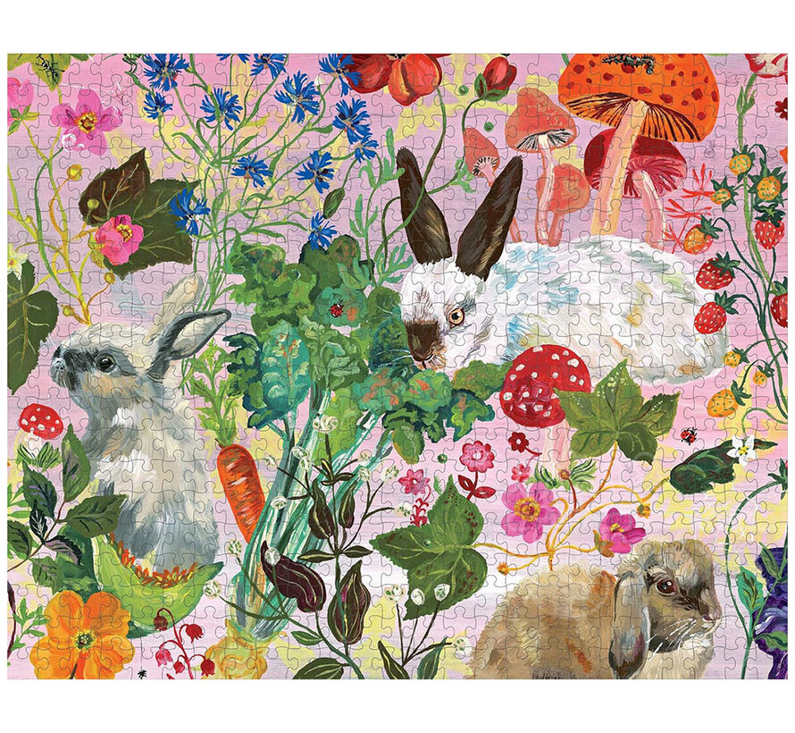 Artisan Nathalie Lété: Rabbits Puzzle 500pcs