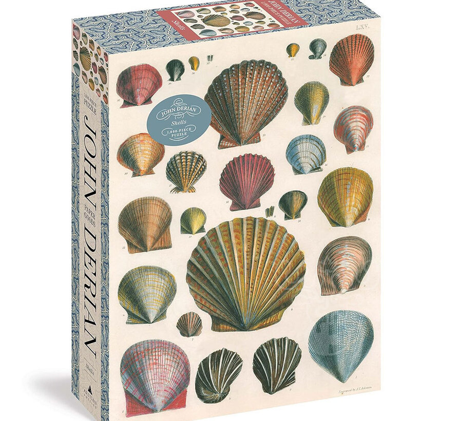 FINAL SALE Artisan John Derian Paper Goods: Shells Puzzle 1000pcs