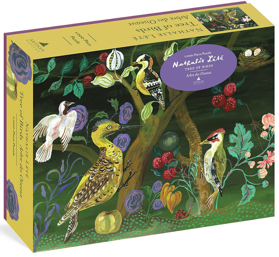 FINAL SALE Artisan Nathalie Lété: Tree Of Birds Puzzle 1000pcs