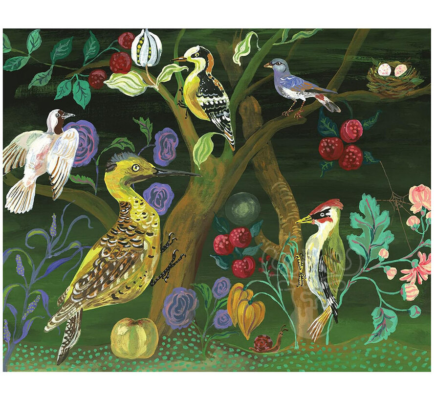 FINAL SALE Artisan Nathalie Lété: Tree Of Birds Puzzle 1000pcs