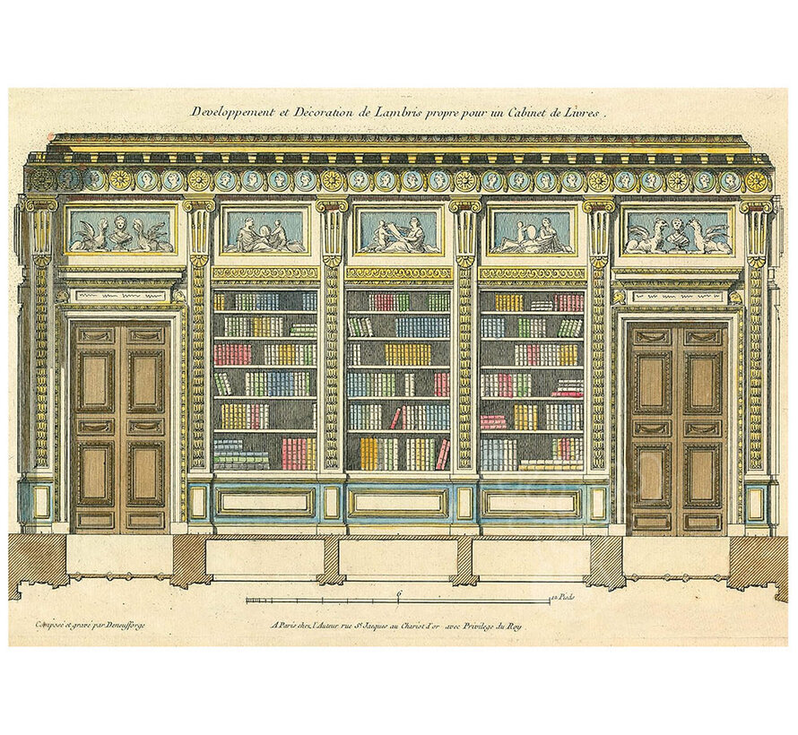 FINAL SALE Artisan John Derian Paper Goods: The Library Puzzle 1000pcs