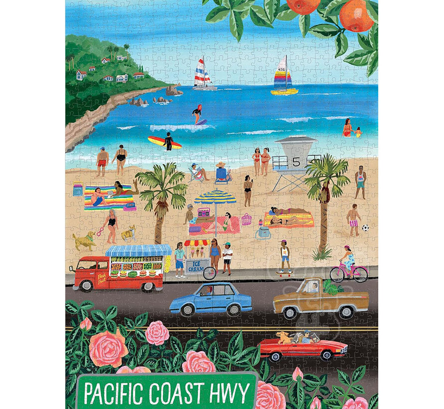 Artisan Pacific Coasting: Beach Life Puzzle 1000pcs