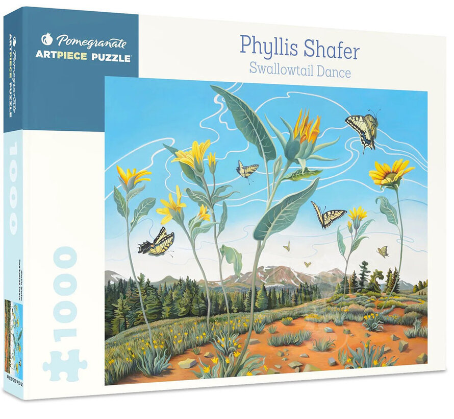 Pomegranate Shafer, Phyllis: Swallowtail Dance Puzzle 1000pcs