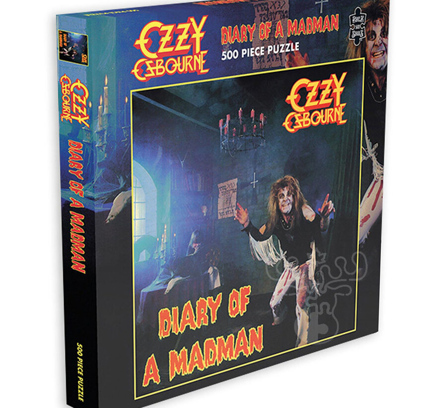 Aquarius RockSaw Ozzy Osbourne Diary Of A Madman Puzzle 500pcs