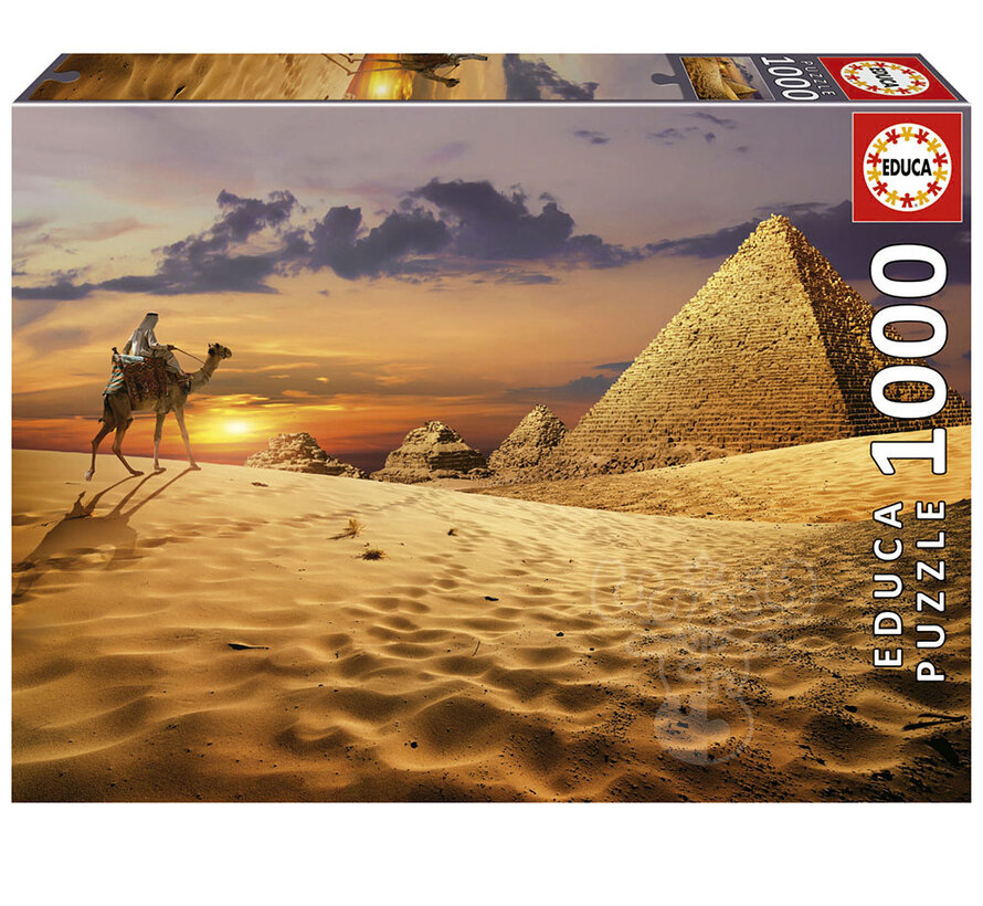 Educa Camel In The Desert Puzzle 1000pcs
