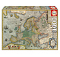 Educa Map Of Europe Puzzle 1000pcs
