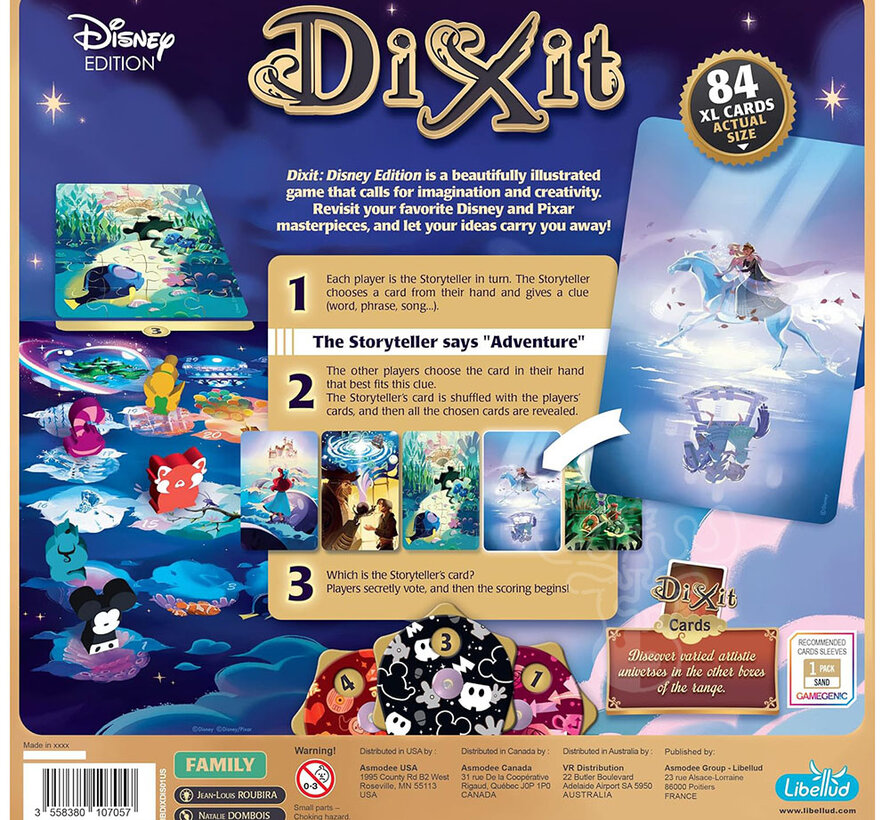FINAL SALE Dixit Disney