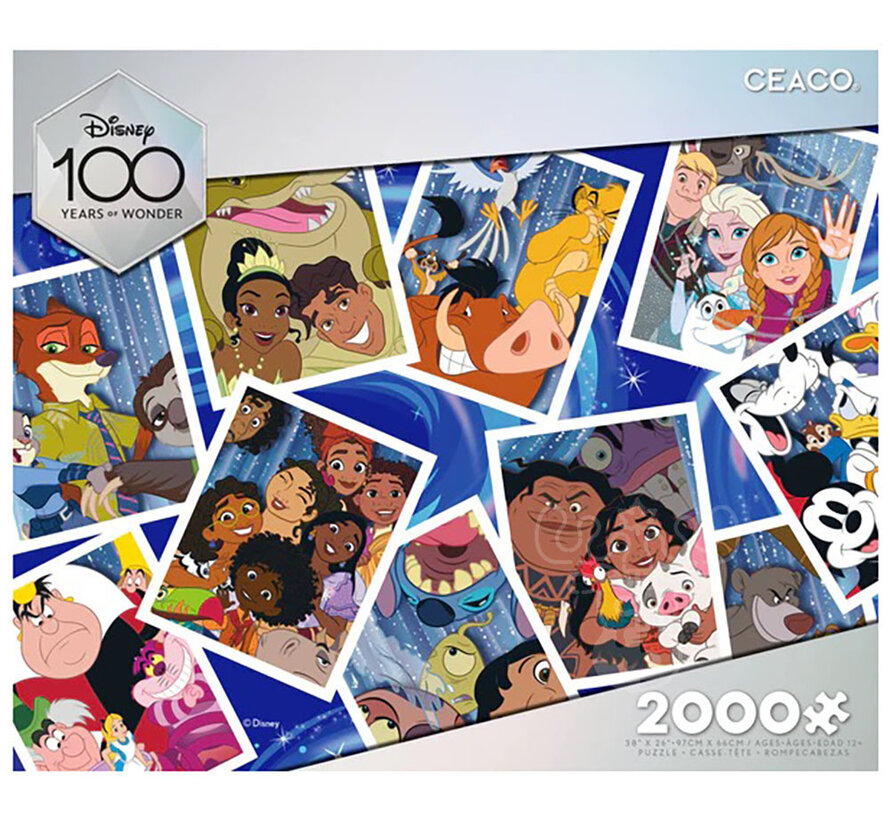 Ceaco Disney 100 Selfies Puzzle 2000pcs