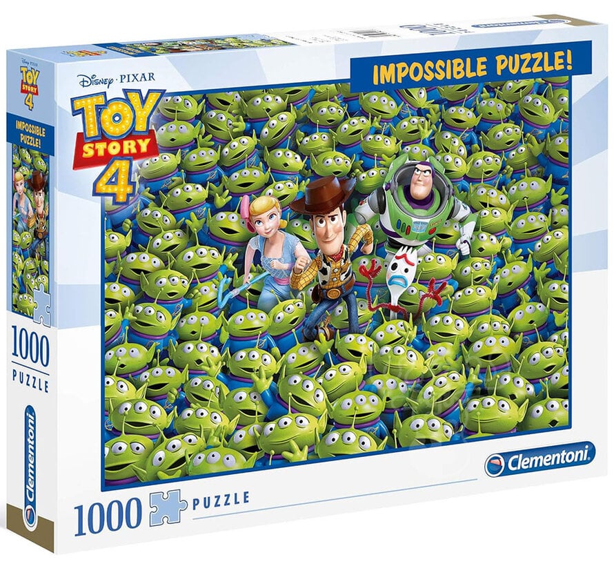 Clementoni Disney Pixar Impossible Puzzle! Toy Story 4 Puzzle 1000pcs - Import