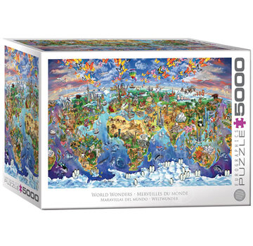 Eurographics Eurographics World Wonders Puzzle 5000pcs