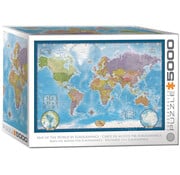 Eurographics Eurographics Map of the World by Eurographics Puzzle 5000pcs