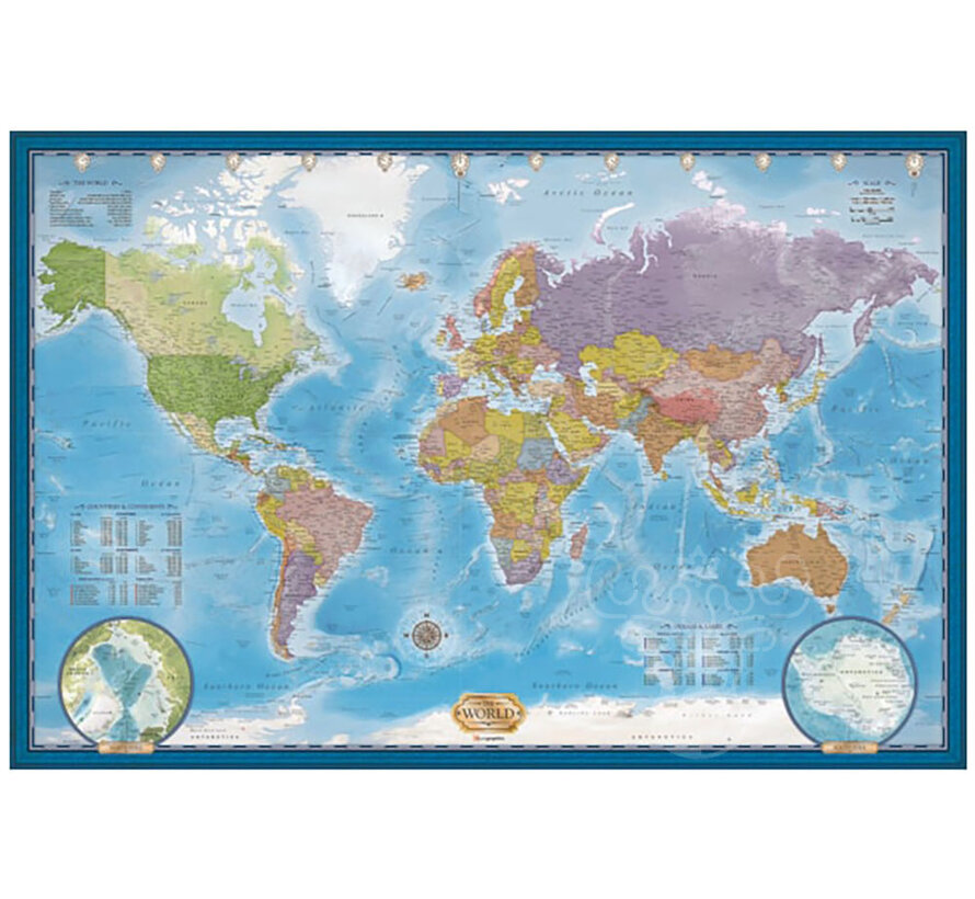 Eurographics Map of the World by Eurographics Puzzle 5000pcs