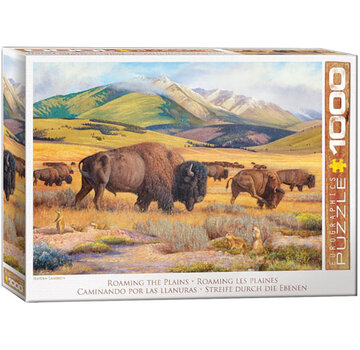 Eurographics Eurographics Great Outdoors: Roaming the Plains Puzzle 1000pcs