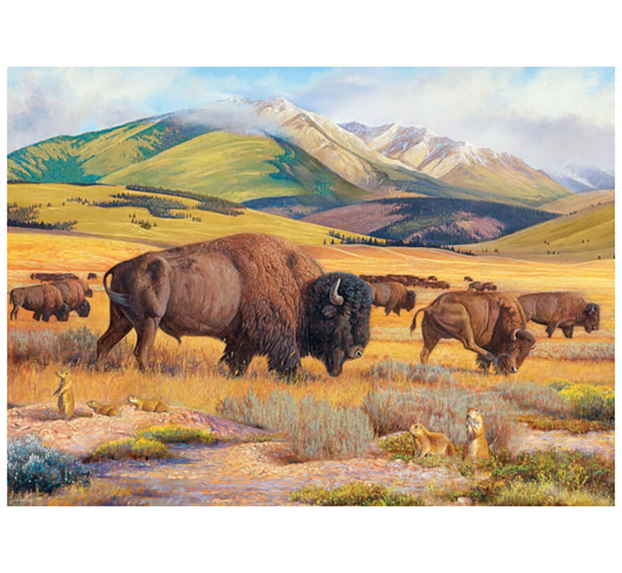 Eurographics Great Outdoors: Roaming the Plains Puzzle 1000pcs