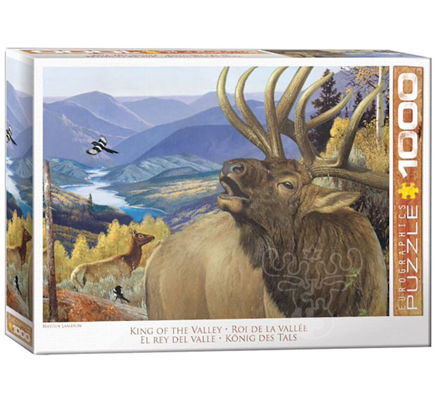 Eurographics Great Outdoors: King of the Valley Puzzle 1000pcs