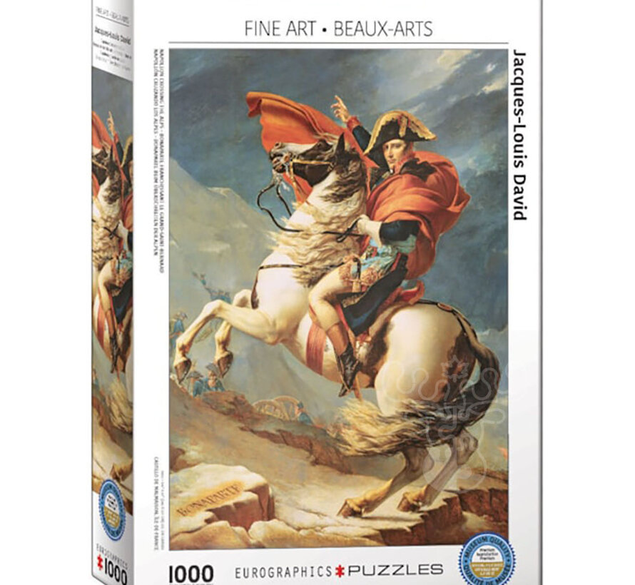 Eurographics Fine Art David: Napoleon Crossing the Alps Puzzle 1000pcs