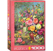 Eurographics Eurographics Artist Label Williams: Flowers Bouquet Puzzle 1000pcs