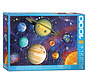 Eurographics Education: Planets of the Solar System Puzzle 1000pcs