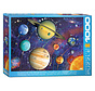 Eurographics Planets of the Solar System Puzzle 1000pcs