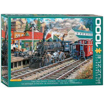 Eurographics Eurographics Artist Label Zylla: The Old Depot Station Puzzle 1000pcs