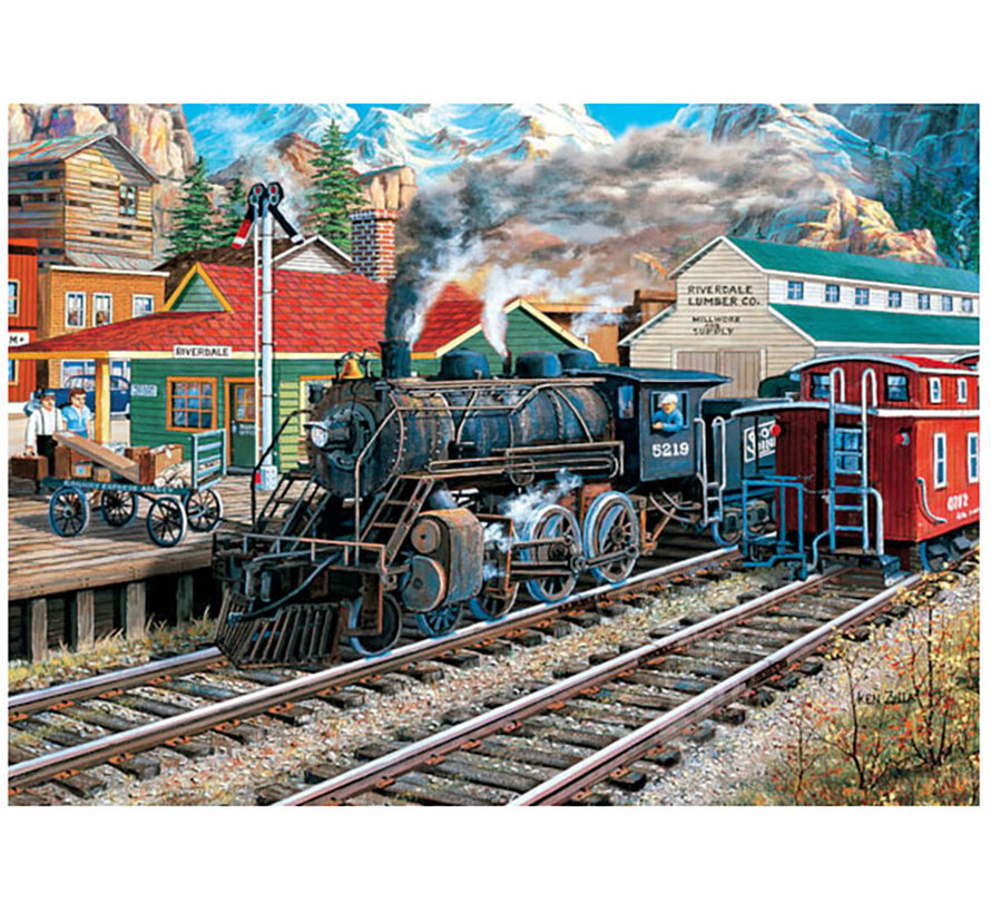 Eurographics Artist Label Zylla: The Old Depot Station Puzzle 1000pcs