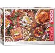 Eurographics Eurographics Food: Christmas Dinner Puzzle 1000pcs