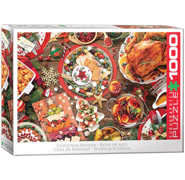 Eurographics Eurographics Christmas Dinner Puzzle 1000pcs