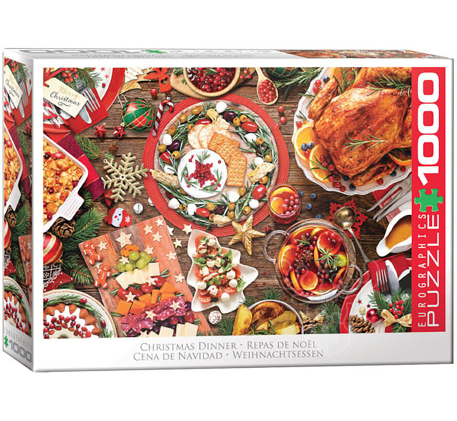 Eurographics Food: Christmas Dinner Puzzle 1000pcs