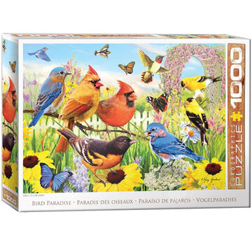 Eurographics Eurographics Great Outdoors: Bird Paradise Puzzle 1000pcs