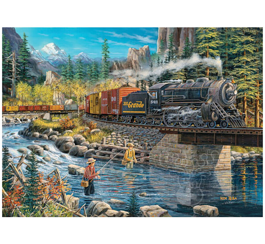 Eurographics Artist Label Zylla: River Silence is Broken Puzzle 1000pcs