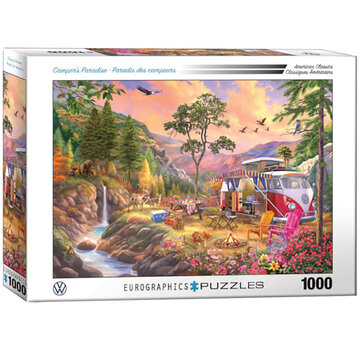 Eurographics Eurographics Automotive: VW Camper’s Paradise Puzzle 1000pcs
