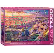 Eurographics Eurographics Artist Label Artbeat Studio: Paris Rooftop Puzzle 1000pcs
