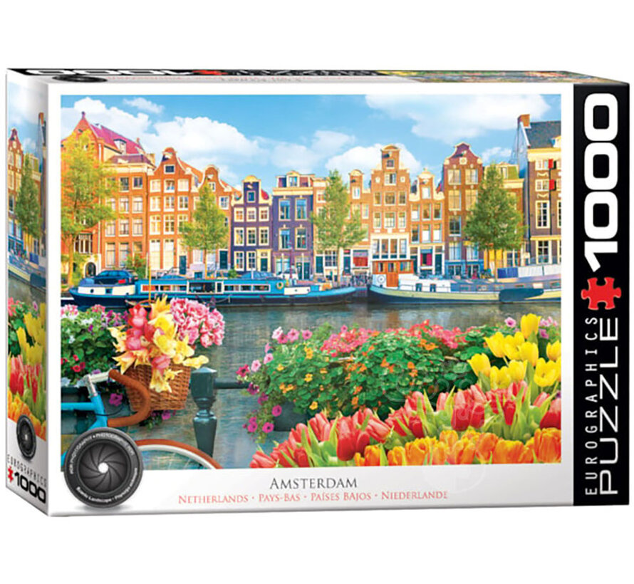 Eurographics Photography HDR: Amsterdam, Netherlands Puzzle 1000pcs