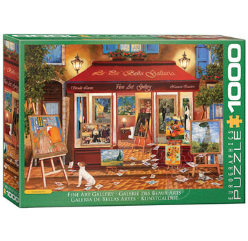Eurographics Eurographics Artist Label Borelli: Fine Art Gallery Puzzle 1000pcs