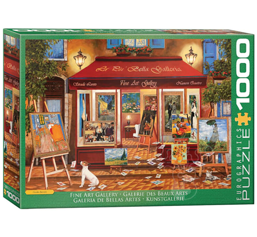 Eurographics Artist Label Borelli: Fine Art Gallery Puzzle 1000pcs