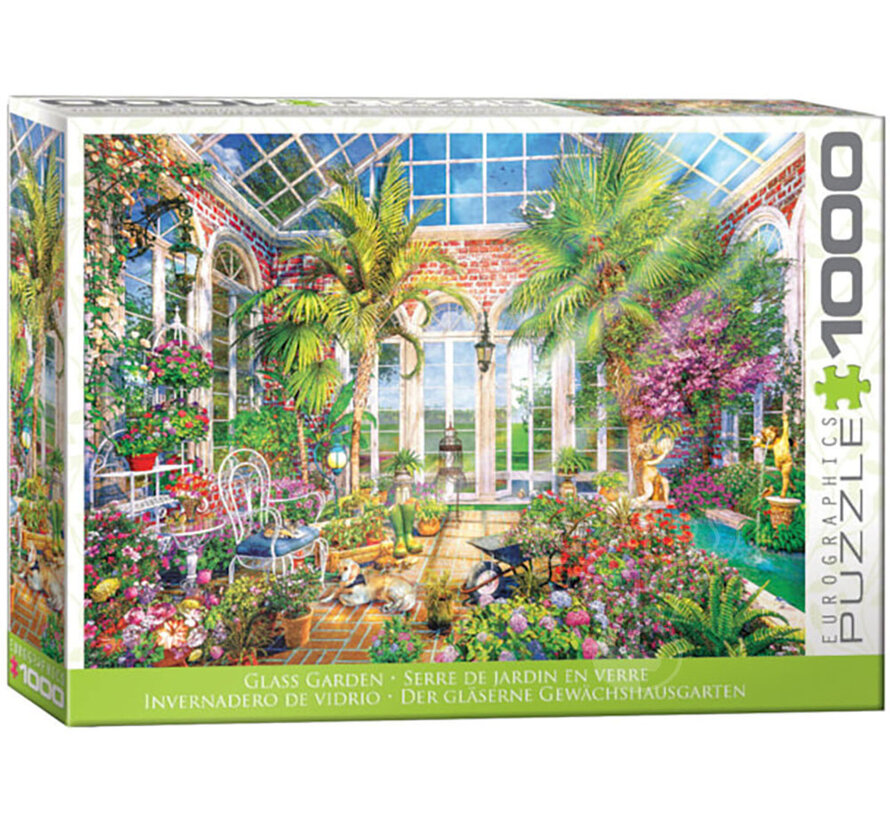 Eurographics Garden: Glass Garden Puzzle 1000pcs