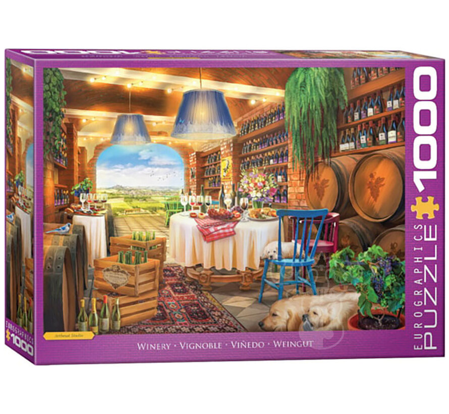 Eurographics Artist Label Artbeat Studio: Winery Puzzle 1000pcs
