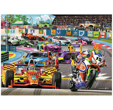Ravensburger Ravensburger Racetrack Rally Puzzle 60pcs