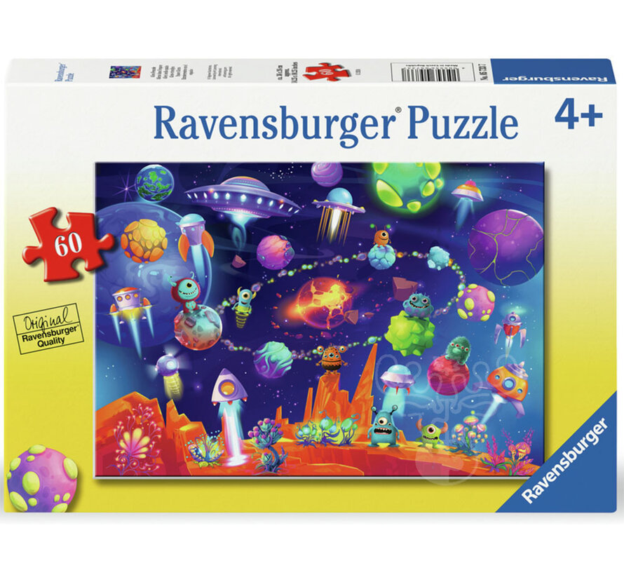 Ravensburger Space Aliens Puzzle 60pcs