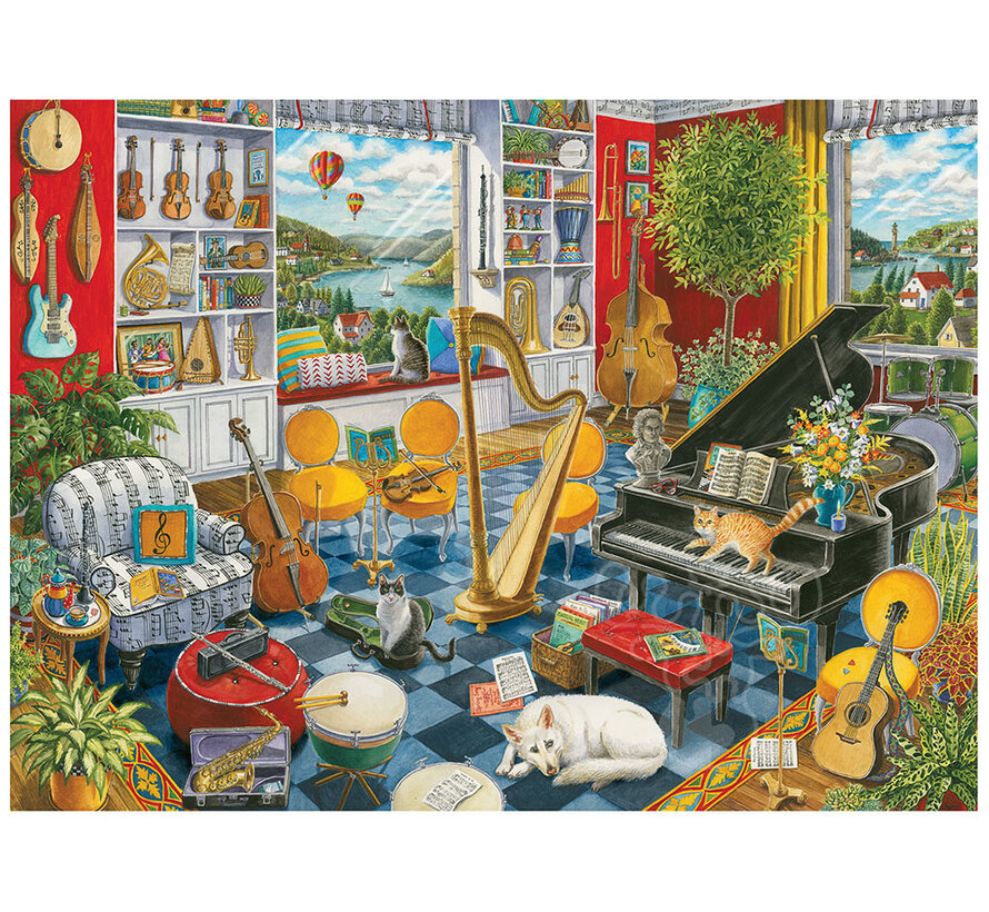 Ravensburger The Music Room Puzzle 500pcs